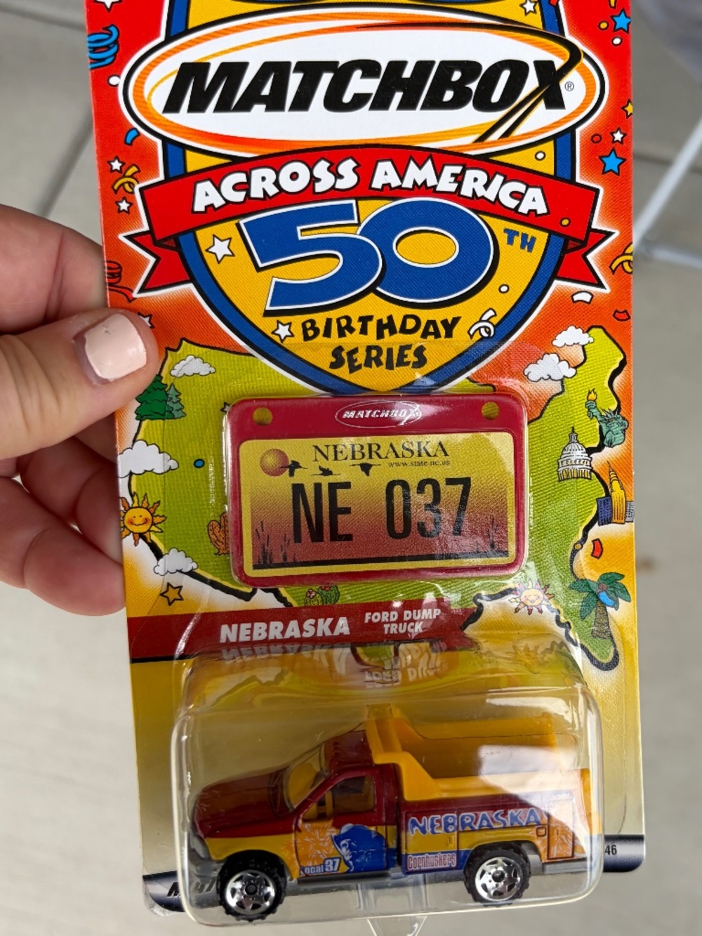 Matchbox Across America 50th Birthday Series – Nebraska Ford Dump Truck 🌽